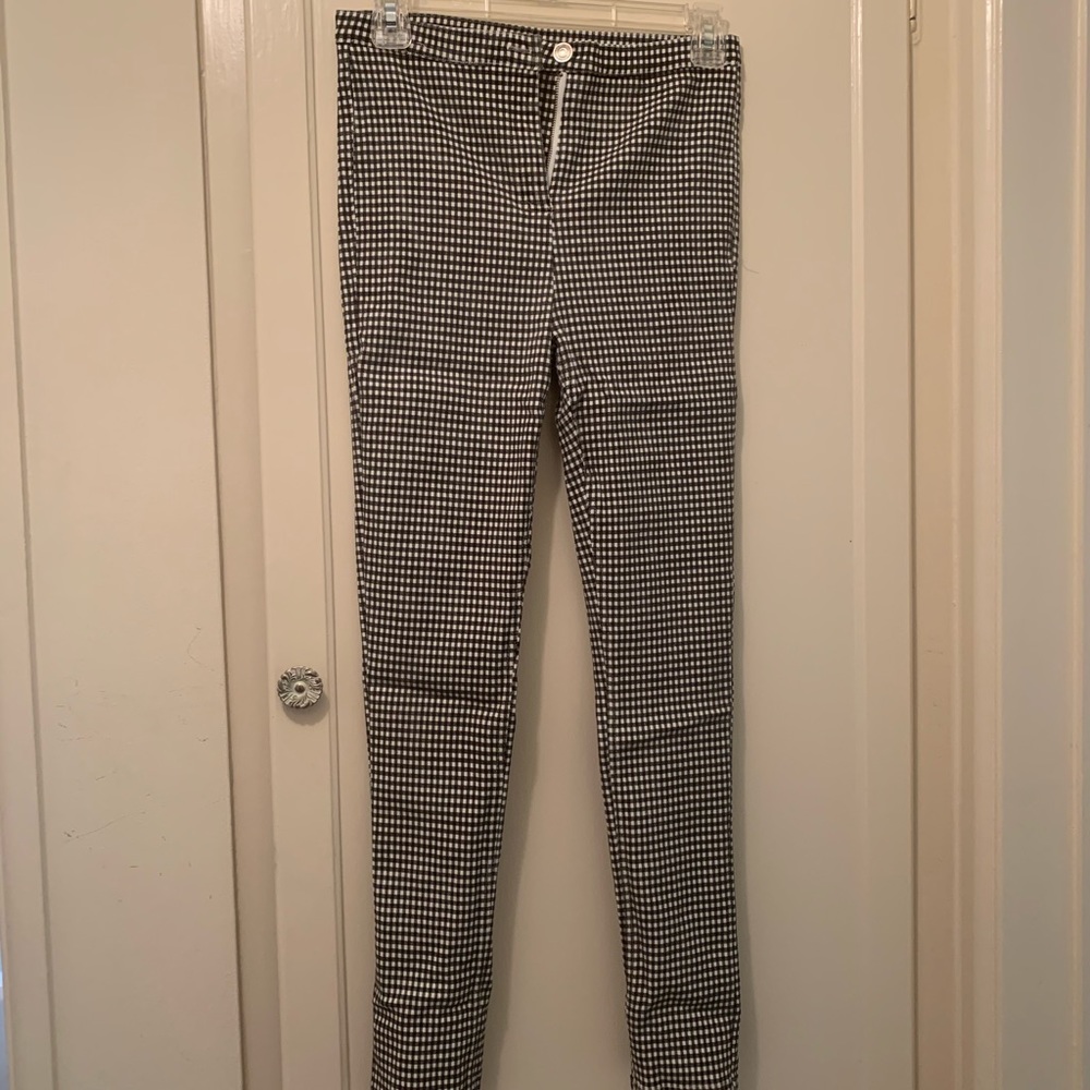 Gingham pants
